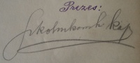 podpis Szkolnikowskiego