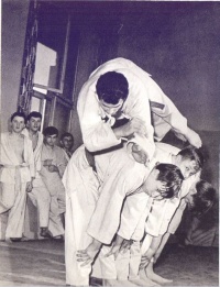 Trening judo, lata 60-te
