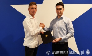 Damian Korczyk i Daniel Gołda 30.07.2018.Źródło: wisla.krakow.pl