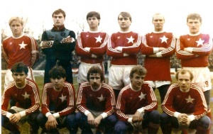 Przed meczem o Herbową Tarczę Krakowa - styczeń 1985