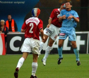 Derby Krakowa przy Reymonta 3.10.2004.